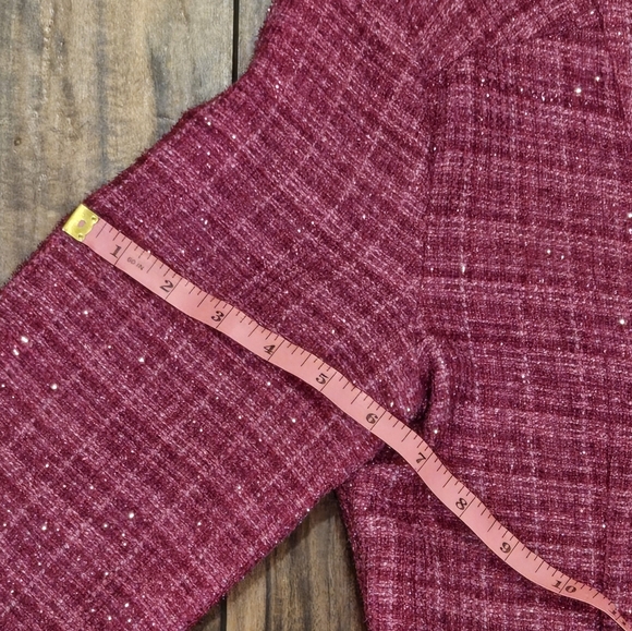 Endless Rose Premium Long Sleeve Pink Tweed Dress sz XS - Picture 2 of 11
